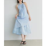 ホルターネックギャザーワンピース | ad thie | 詳細画像21 