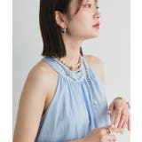 ホルターネックギャザーワンピース | ad thie | 詳細画像24 