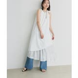 ホルターネックギャザーワンピース | ad thie | 詳細画像5 