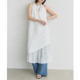 ホルターネックギャザーワンピース | ad thie | 詳細画像7 