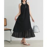 ホルターネックギャザーワンピース | ad thie | 詳細画像9 