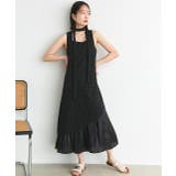 リボン付き レイヤードデザインドットワンピース | ad thie | 詳細画像16 