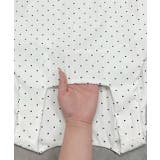 リボン付き レイヤードデザインドットワンピース | ad thie | 詳細画像26 