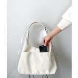 ニュアンス柄ワンショルダートートバッグ | ad thie | 詳細画像18 