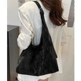 ニュアンス柄ワンショルダートートバッグ | ad thie | 詳細画像3 