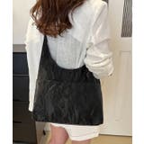 ニュアンス柄ワンショルダートートバッグ | ad thie | 詳細画像4 