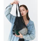 ブラック | メッシュネットトートバッグ | ad thie