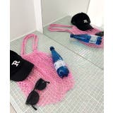 ピンク | メッシュネットトートバッグ | ad thie