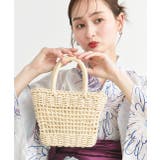 ナチュラル | 【2025SS新作】2WAYショルダーカゴバッグ | ad thie
