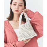 ロープ編みワンハンドルミニバッグ | ad thie | 詳細画像10 