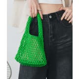 ロープ編みワンハンドルミニバッグ | ad thie | 詳細画像16 