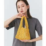 ロープ編みワンハンドルミニバッグ | ad thie | 詳細画像19 