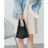 ロープ編みワンハンドルミニバッグ | ad thie | 詳細画像23 