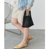 ロープ編みワンハンドルミニバッグ | ad thie | 詳細画像24 