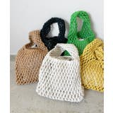 ロープ編みワンハンドルミニバッグ | ad thie | 詳細画像27 