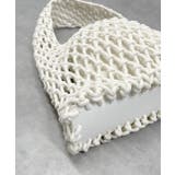 ロープ編みワンハンドルミニバッグ | ad thie | 詳細画像28 