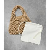 ロープ編みワンハンドルミニバッグ | ad thie | 詳細画像29 