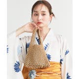 ロープ編みワンハンドルミニバッグ | ad thie | 詳細画像9 