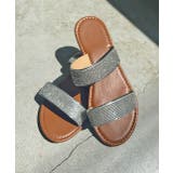 ラインストーンフラットサンダル | ad thie | 詳細画像13 