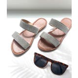 ラインストーンフラットサンダル | ad thie | 詳細画像14 