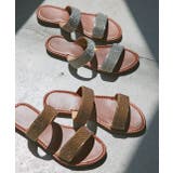 ラインストーンフラットサンダル | ad thie | 詳細画像23 