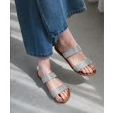 ラインストーンフラットサンダル | ad thie | 詳細画像6 