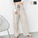 ニュアンス柄イージーパンツ | ad thie | 詳細画像1 