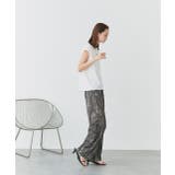 ニュアンス柄イージーパンツ | ad thie | 詳細画像4 