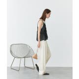 フロントリボンシアーキャミソールビスチェ | ad thie | 詳細画像17 