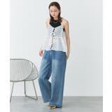 フロントリボンシアーキャミソールビスチェ | ad thie | 詳細画像2 