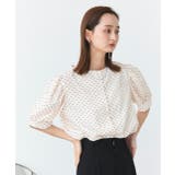 2wayパフスリーブドットブラウス | ad thie | 詳細画像11 