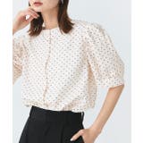 2wayパフスリーブドットブラウス | ad thie | 詳細画像12 