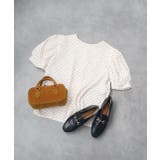 2wayパフスリーブドットブラウス | ad thie | 詳細画像13 