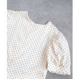 2wayパフスリーブドットブラウス | ad thie | 詳細画像15 