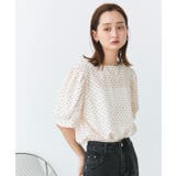 2wayパフスリーブドットブラウス | ad thie | 詳細画像7 
