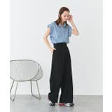 サイドギャザーストライプシャツ | ad thie | 詳細画像10 