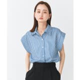 サイドギャザーストライプシャツ | ad thie | 詳細画像11 