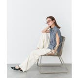 サイドギャザーストライプシャツ | ad thie | 詳細画像21 