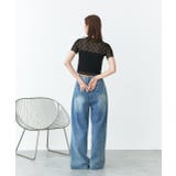 ハーフスリーブリボンシアートップス | ad thie | 詳細画像10 