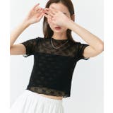 ハーフスリーブリボンシアートップス | ad thie | 詳細画像4 