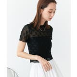 ハーフスリーブリボンシアートップス | ad thie | 詳細画像5 