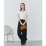 ネックリボンリブニットトップス | ad thie | 詳細画像12 