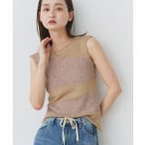 ノースリーブシアーニットプルオーバー | ad thie | 詳細画像14 