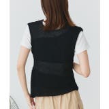 ノースリーブシアーニットプルオーバー | ad thie | 詳細画像23 