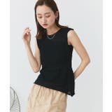 ノースリーブシアーニットプルオーバー | ad thie | 詳細画像25 