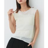 ノースリーブシアーニットプルオーバー | ad thie | 詳細画像34 