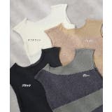 ノースリーブシアーニットプルオーバー | ad thie | 詳細画像43 