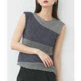 ノースリーブシアーニットプルオーバー | ad thie | 詳細画像5 