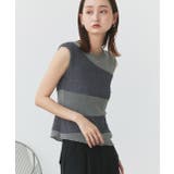 ノースリーブシアーニットプルオーバー | ad thie | 詳細画像8 