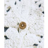 クロシェ編みVネックベスト | ad thie | 詳細画像24 